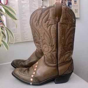 Dark Tan Laredo Boots
